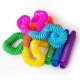 Jucarie Senzoriala Tube, Super Elastic - culori diferite, 1 bucata