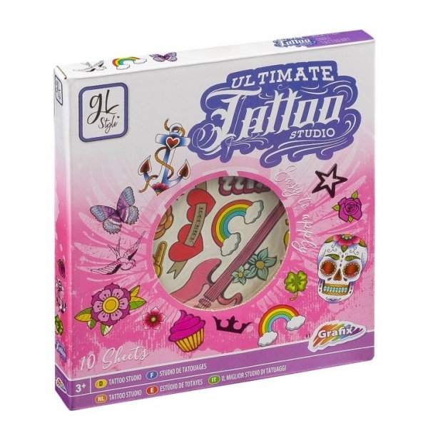 Set tatuaje pentru fete - 10 bucati