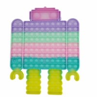 Jucarie Pop it Jumbo Robot Multicolor model 2