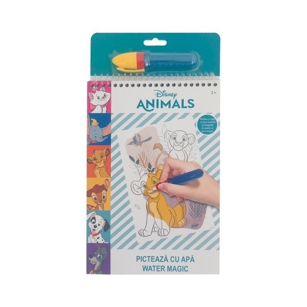 Picteaza cu apa - Disney Animals