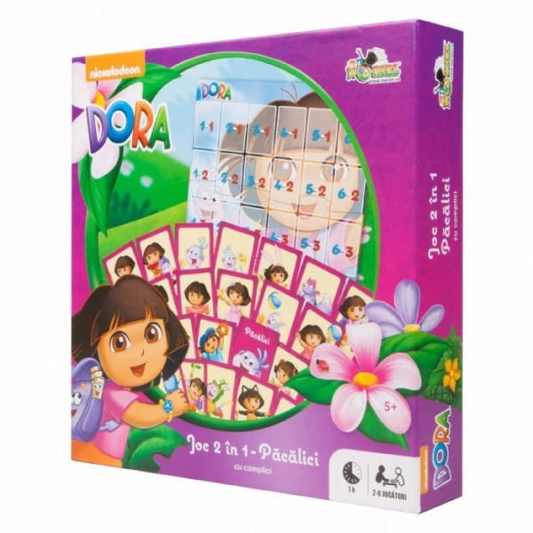 Joc Pacalici cu complici 2 in 1 - Dora Exploratoarea