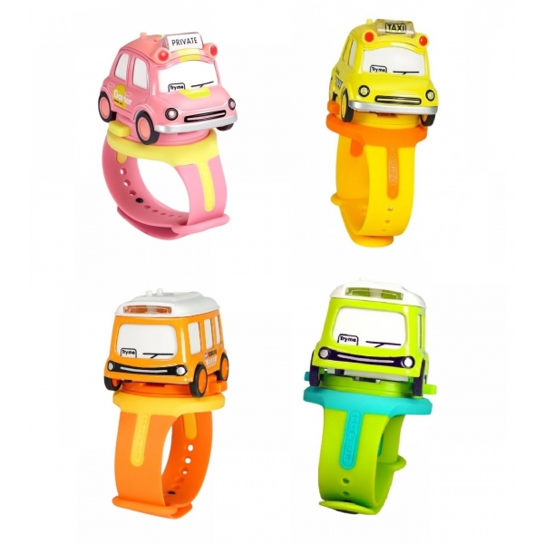 Jucarie pentru copii, Masina/Autobuz- Ceas, Diferite nuante
