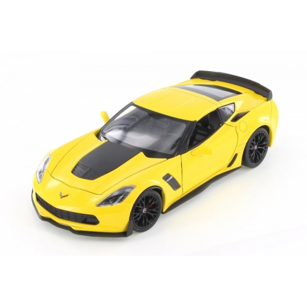 Macheta auto Chevrolet Corvette Z06 (2017) 1:24 Welly