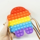 Pop it Geanta de umar , Robot Multicolor