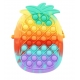 Pop it Geanta  , Ananas Multicolor, 17x12 cm