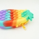Pop it Geanta  , Ananas Multicolor, 17x12 cm
