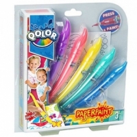 Set 5 pensule Paper Paint - Qolor