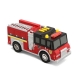 Jucarie interactiva vehicul interventie cu lumini si sunete - Masina de pompieri Tonka, 14 cm