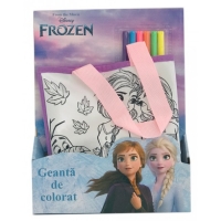 Geanta de colorat Frozen