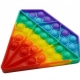 Jucarie Pop It Diamant Multicolor, 17x15 cm