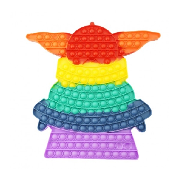 Pop It Urias Spiridus , Multicolor Curcubeu, 28x32