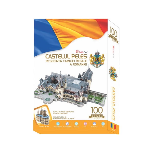 Puzzle 3D Castelul Peles