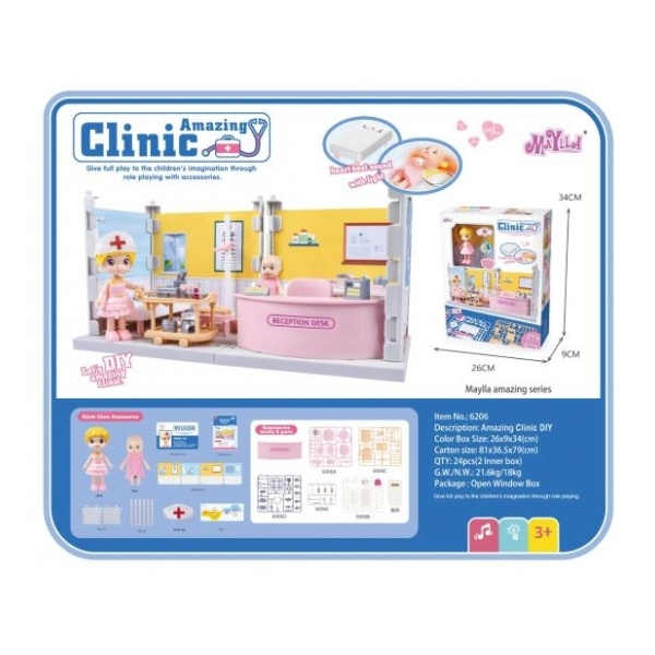 Set cabinet medical cu instrumente