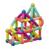 Set inteligent de cuburi magnetice, forme geometrice, 42 piese