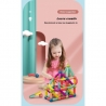 Set inteligent de cuburi magnetice, forme geometrice, 42 piese