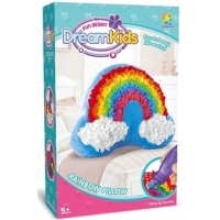 Set creatie perna pentru copii, curcubeu
