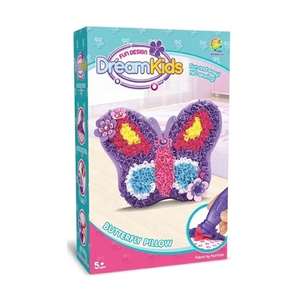 Set de creatie perna pentru copii, Fluture