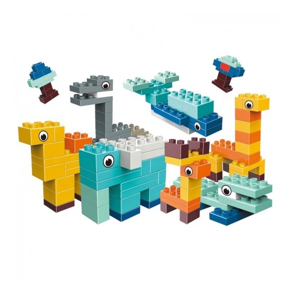 Set de piese de constructii, Animal series, 134 piese