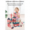Set contructii, casa si curte, 251 piese