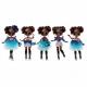 Papusa L.O.L. Surprise! OMG Birthday Doll. Miss Glam cu 20 surprize, seria 4