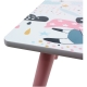 Set 2 scaune si birou Super girl U-Grow, Roz