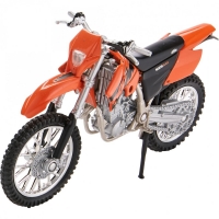 Macheta metalica Welly 1:18 - KTM 690 ENDURO, 12cm