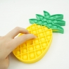 Jucarie antistres din silicon Pop It Now, Ananas, Galben-Verde