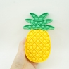 Jucarie antistres din silicon Pop It Now, Ananas, Galben-Verde
