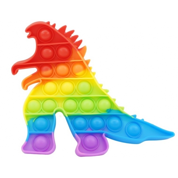 Jucarie antistres din silicon Pop It Now, Monstru, Multicolor