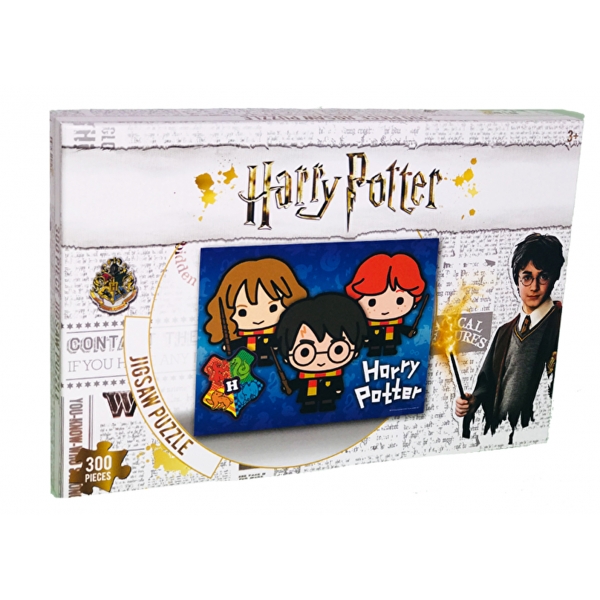 Puzzle Harry Potter Prieteni cu baghete, 300 piese