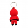 Breloc Squid Game, Miniatura personaj, Patrat, 4 cm