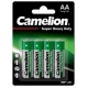 Set baterii Camelion Germania Long Life Super Heavy Duty AA (R6) B4, 4 baterii