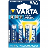 Set 4 baterii Varta baterie alcalina (High Energy) LongLife Power AAA, 4 bucati