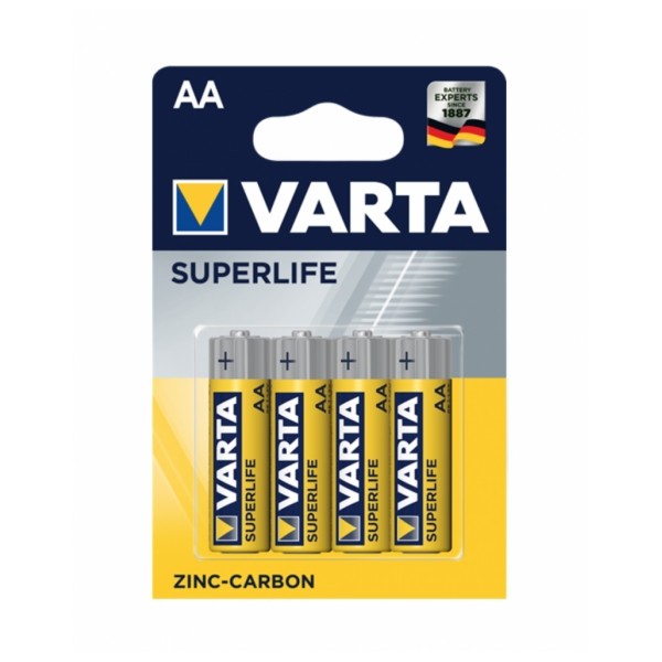 Set 4 baterii Varta baterie SuperLife AA (R6)