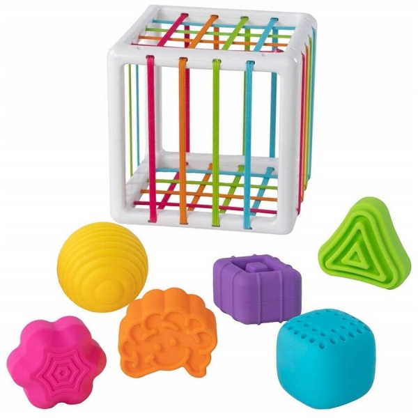 Fat Brain Cutie de sortare cu forme Inny de la Tomy