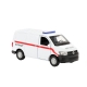 Macheta metalica Welly  Volkswagen Transporter T6 Van Ambulanta