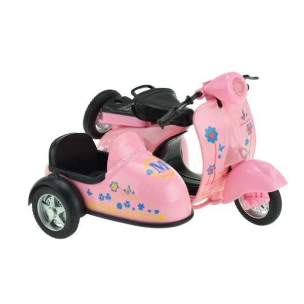 Scuter Retro Welly pull back, Roz