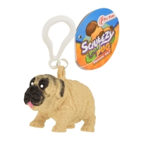Breloc Squeeze Pug dog, Toi-Toys