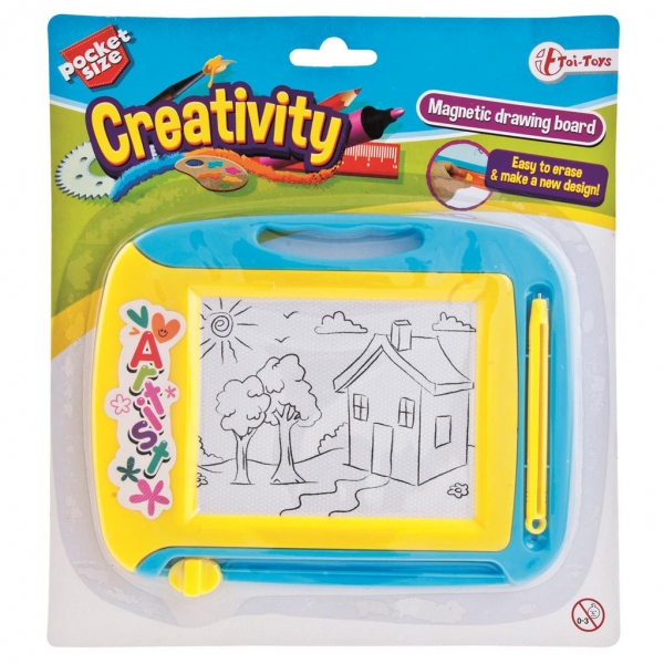 Mini tabla magnetica cu pix, Toi-Toys