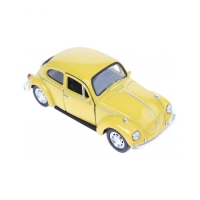 Masinuta Welly Volkswagen Beetle Cabrio 1:34, gALBEN
