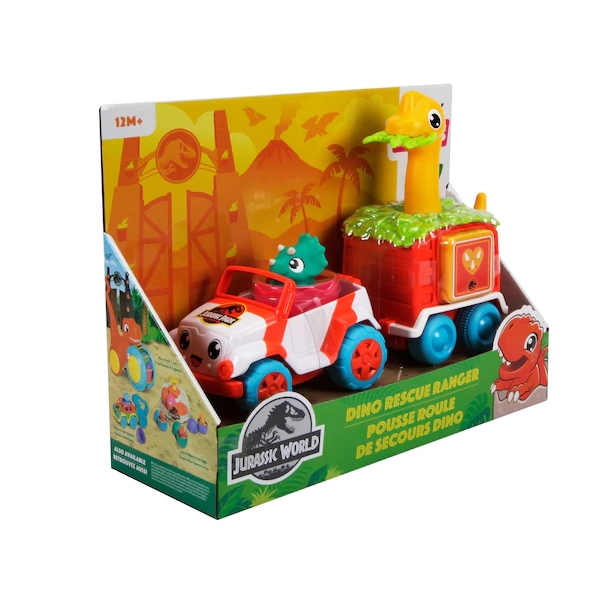 Jucarie interactiva Tomy, Vehicul de salvare, Jurassic World