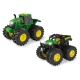 Set 2 tractorase cu lumini si sunete John Deere
