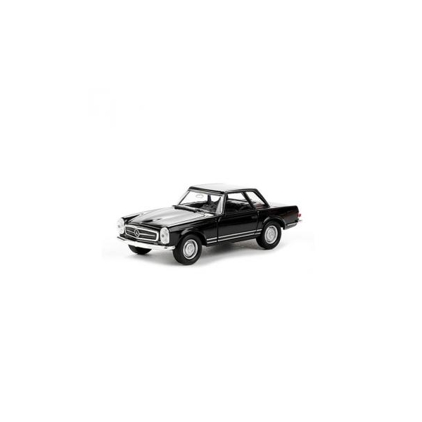 Macheta metalica Welly Mercedes Benz 1963 230 SL 1:34, Negru