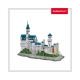 Puzzle 3D+Brosura-Castelul Neuschwanstein 121 Piese