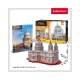 Puzzle 3D+Brosura-Catedrala St. Paul 107 Piese