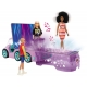 Masinuta Barbie 2in1, Dj express cu lumini si sunete