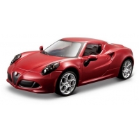 Macheta metalica Bburago 1:32 Alfa Romeo 4C