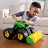 Tractor John Deere - Monster treads, mega Combina, cu lumini si sunete