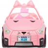 Masina din plus decapotabila Na! Na! Na! Surprise Soft Plush Convertible, roz, Kitty Car