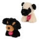 Set 4 catelusi de plus 12 cm, Toi-Toys